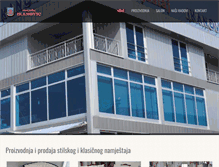 Tablet Screenshot of namjestaj-ikanovic.com